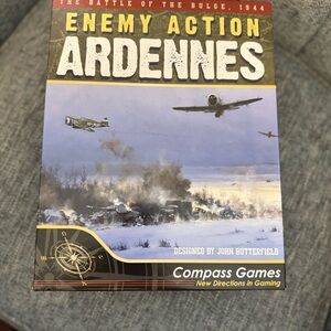 Enemy Action Ardennes Board Game by Compass Games